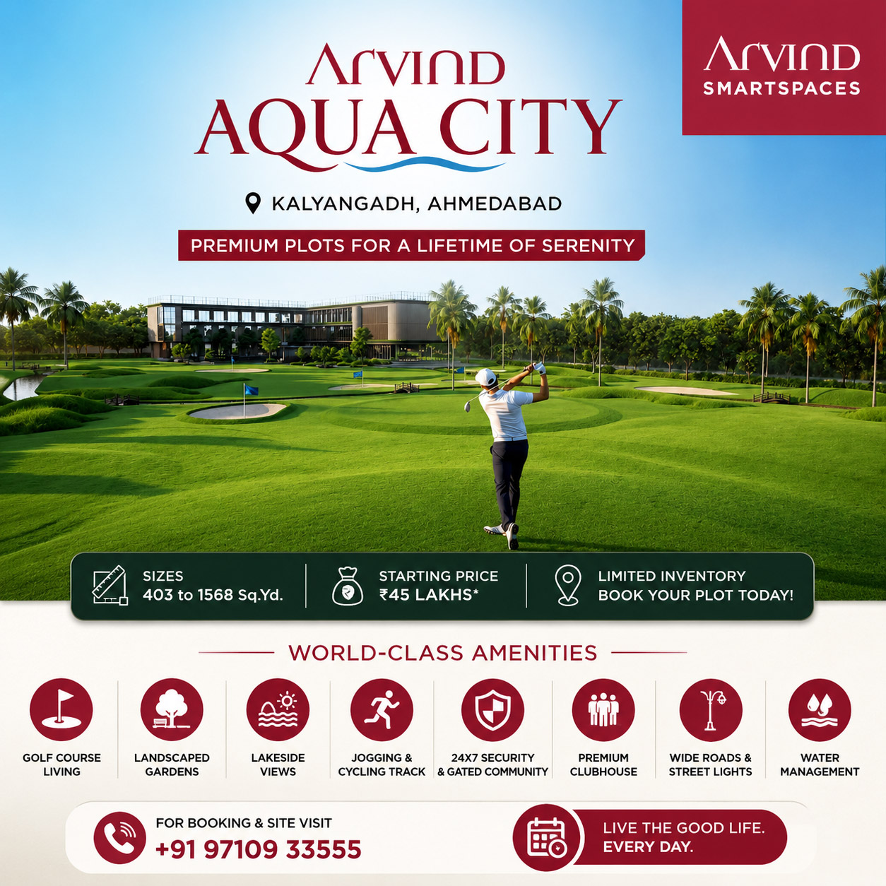 Key Highlights of Arvind Aqua City 