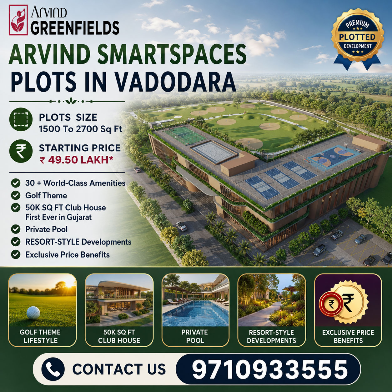 Arvind Greenfields Vadodara