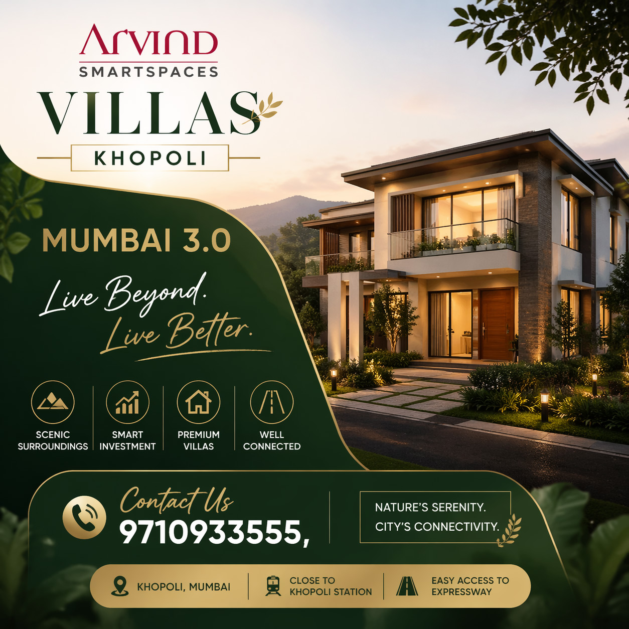 Arvind SmartSpaces Villas Khopoli