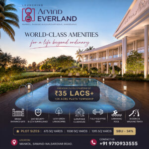 Arvind everland plots sanand